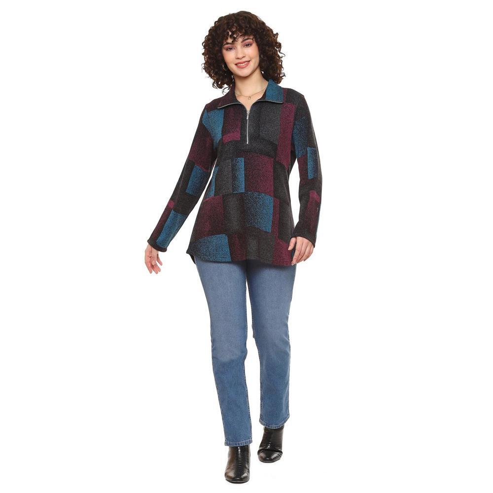 Bella Zippered Top